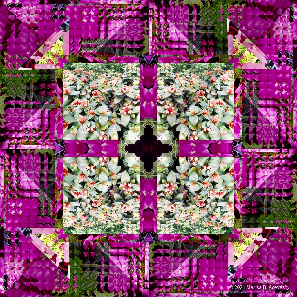 Art Flower Quilt Photo For Abstract Art Blog